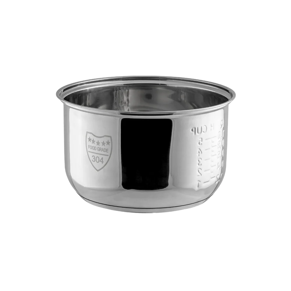 PRE-ORDER - ACook by Buffalo BOILSTEAM Stainless Steel Inner Pot Mini Rice Cooker 2L