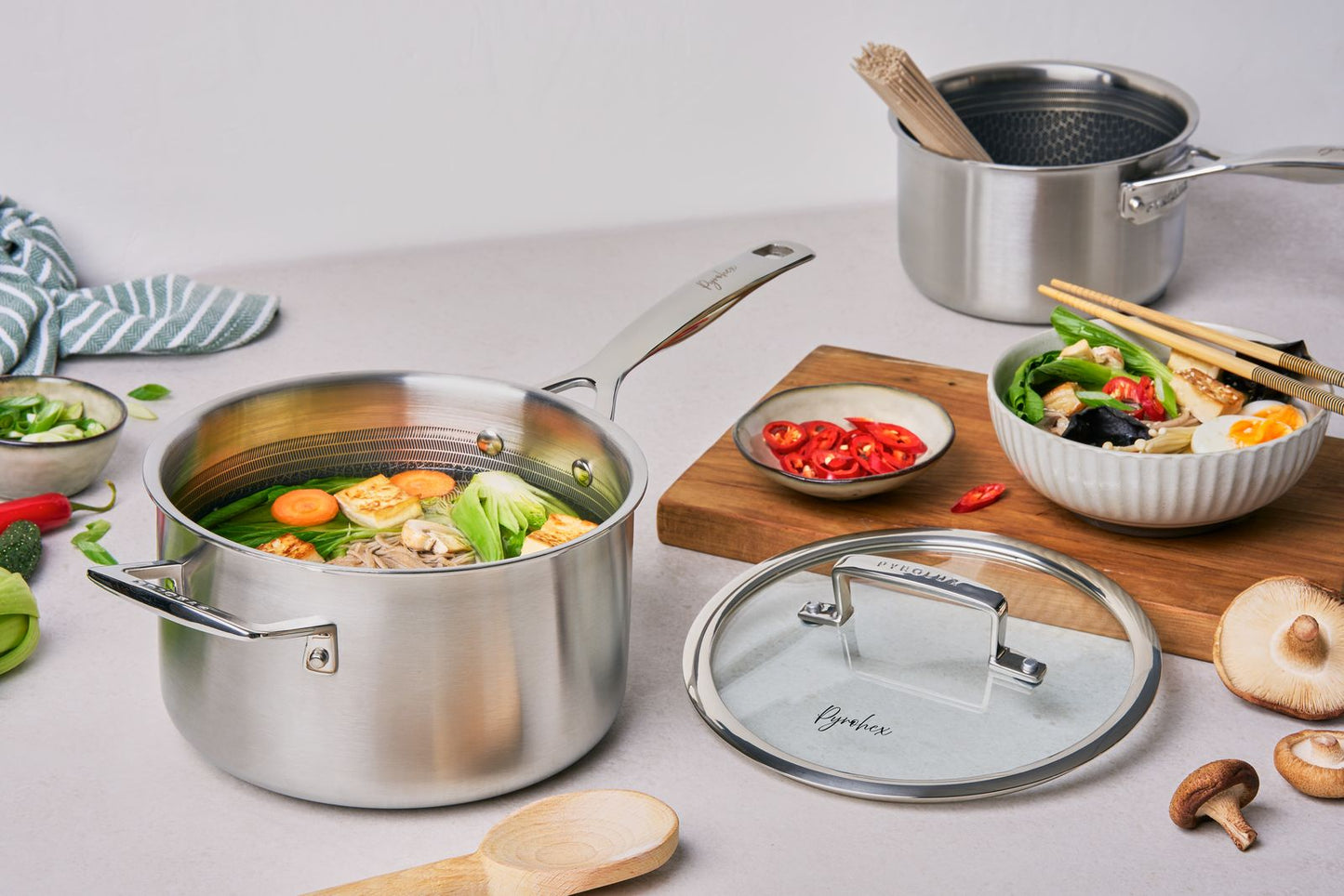 Pyrolux Pyrohex Saucepan 20cm/3.5L