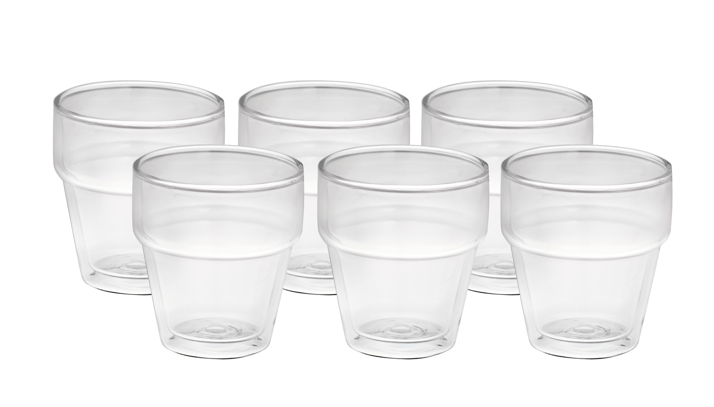 Avanti Stable Double Wall Glass 250ml | Set Of 6