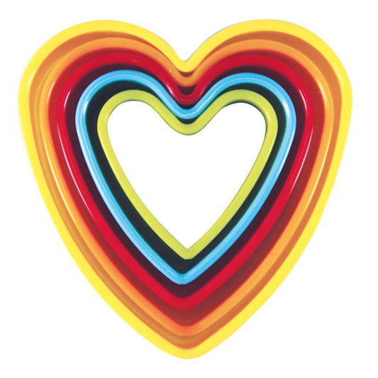 Avanti Heart Cookie Cutters Set of 5