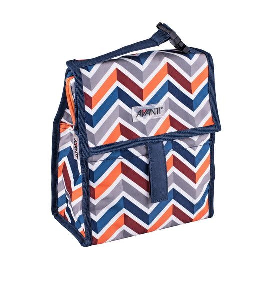 Avanti Yum Yum Lunch Cooler Bag - Chevron