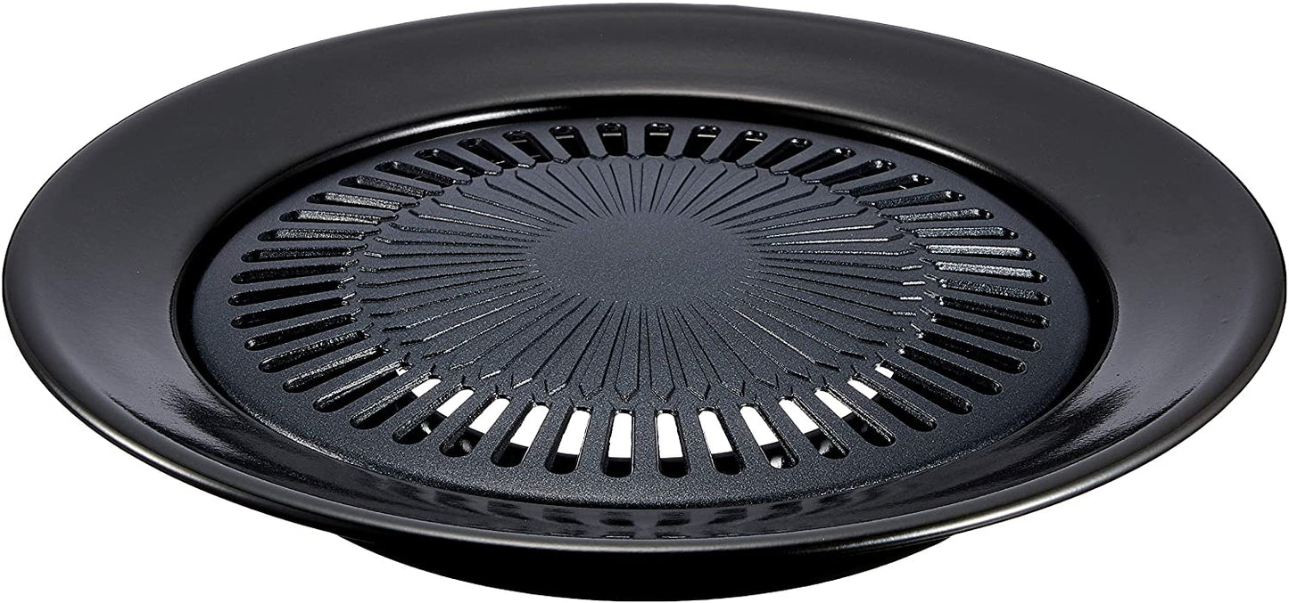 Pearl Life Non-Stick Round BBQ Grill Pan 30cm