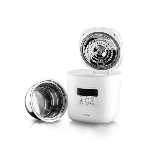 KW86 Buffalo Cookware Stainless Steel Mini Smart Cooker (3 cups)