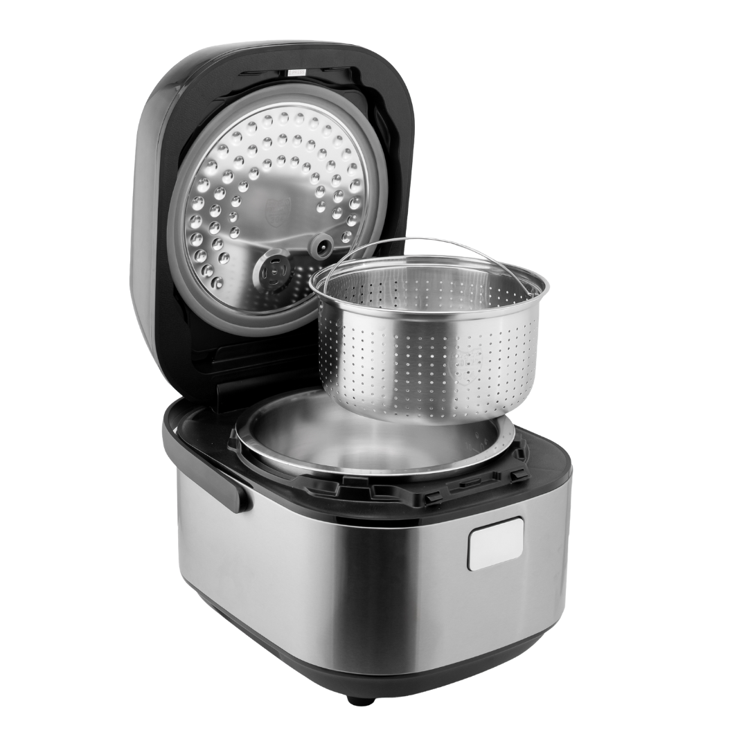 PRE-ORDER - Buffalo NEW IH Stainless Steel Inner Pot Smart Rice Cooker with Boilsteam Function (10 cups)