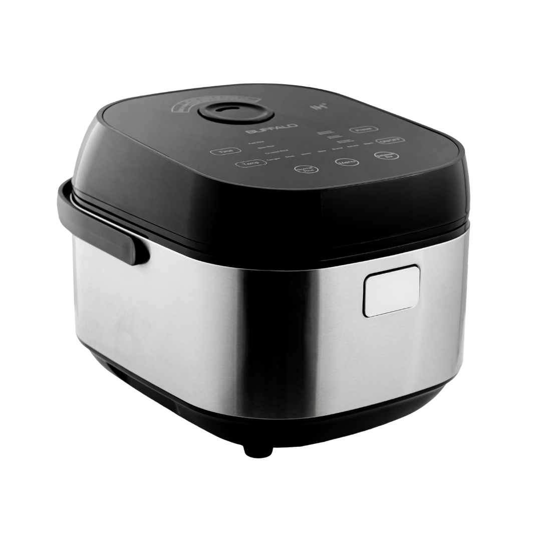 PRE-ORDER - Buffalo NEW IH Stainless Steel Inner Pot Smart Rice Cooker with Boilsteam Function (10 cups)