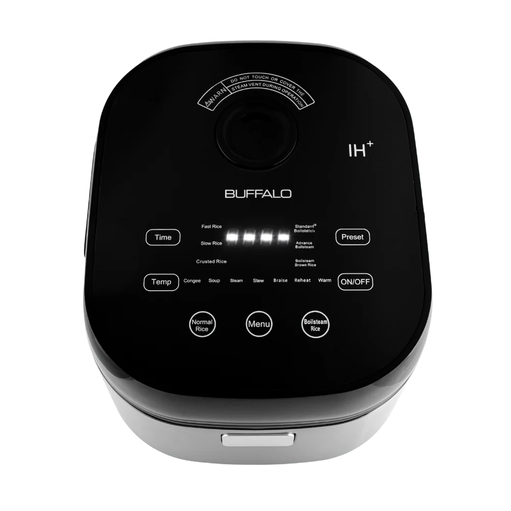 PRE-ORDER - Buffalo NEW IH Stainless Steel Inner Pot Smart Rice Cooker with Boilsteam Function (10 cups)
