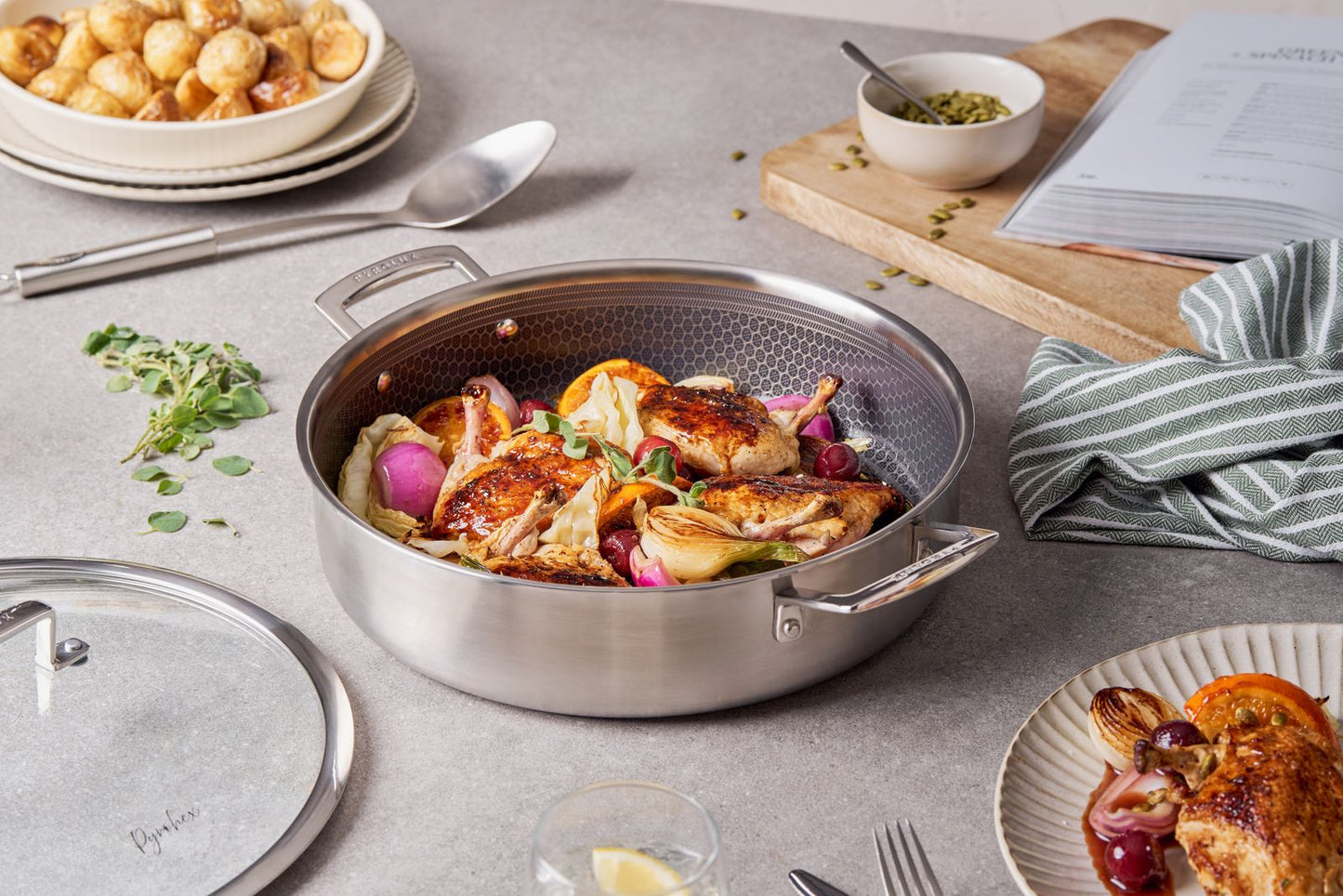 Pyrolux Pyrohex Chef Pan 30cm/5L