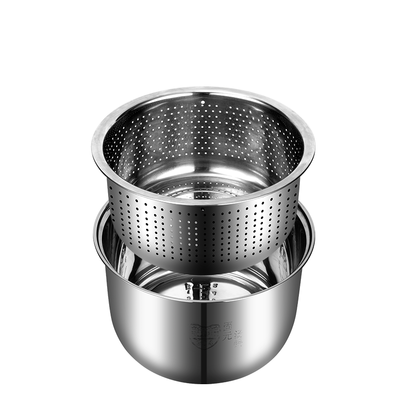 ACook BoilSteam 6 cups Stainless Steel Rice Cooker (6 cups)