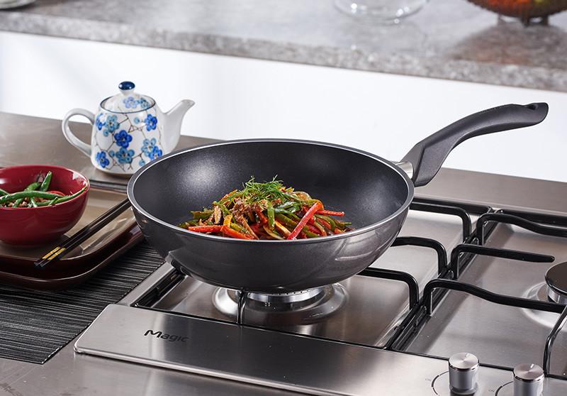 Happycall Plasma IH Titanium Wok- 28cm