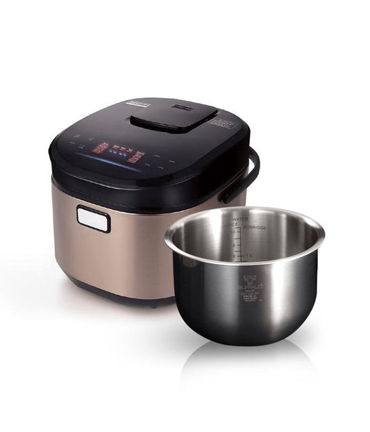 KW79 Buffalo Cookware IH Stainless Steel Smart Cooker (10 cups)